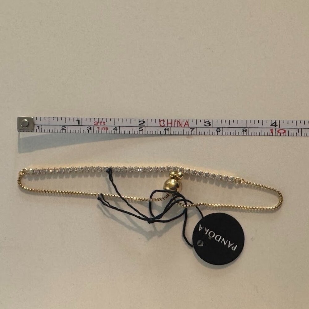 Pandora Tennis Bracelet Gold